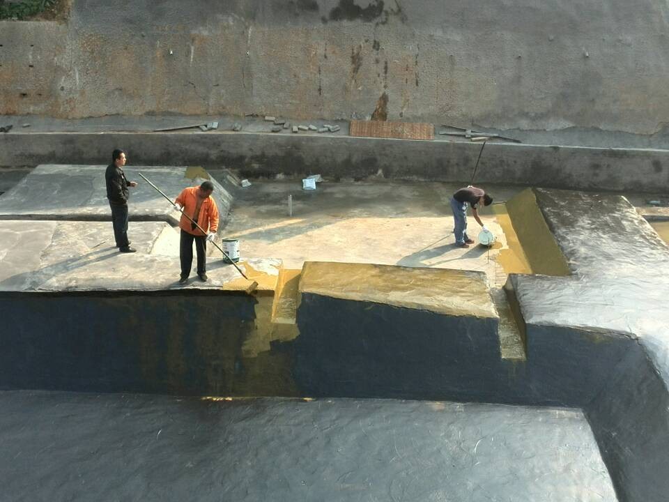 汉寿芙蓉广场地下室-同远牌聚氨酯防水涂料